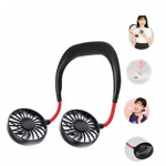 Ventilador Portátil Recargable Manos Libres Doble