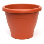 Macetero Plástico No 30 Terracota, Pack 10