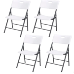 Pack 4 Sillas Plegables Blanca Eventos
