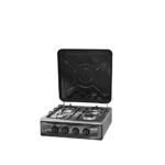 Cocina Encimera Gas 4 Quemadores Con Tapa